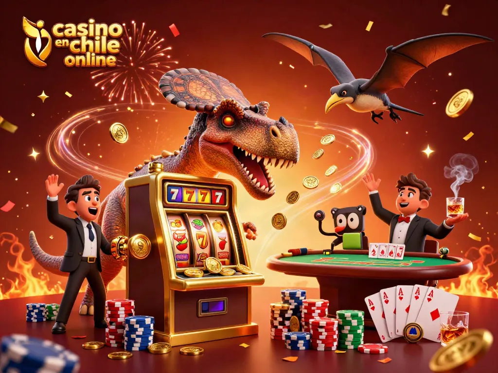 Juega en casino en chile online y gana monedas del jackpot en un entorno colorido y dinámico.