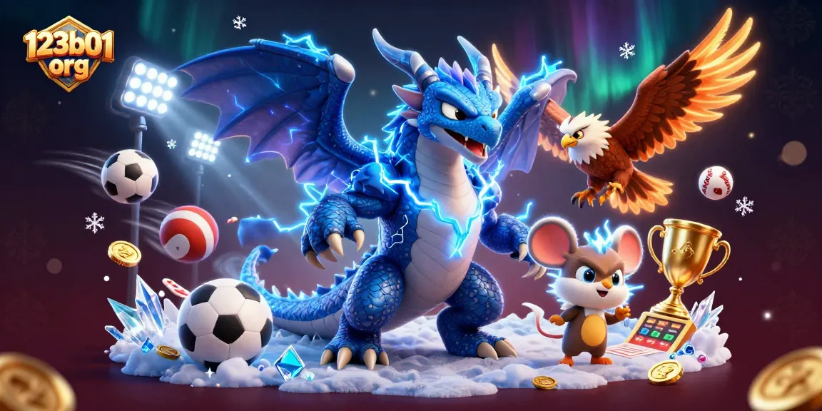 Experience exhilarating gaming at 123b01 org with vibrant characters and dynamic sports betting elements.