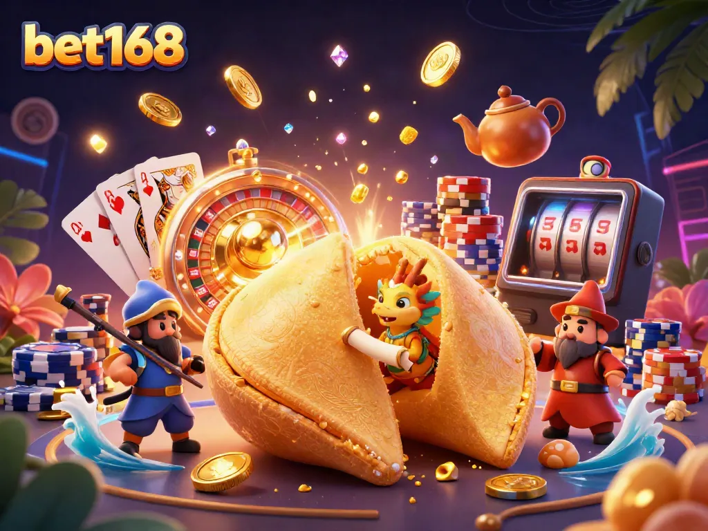 Experience thrilling gambling moments with bet168 featuring dynamic casino elements and vibrant characters.