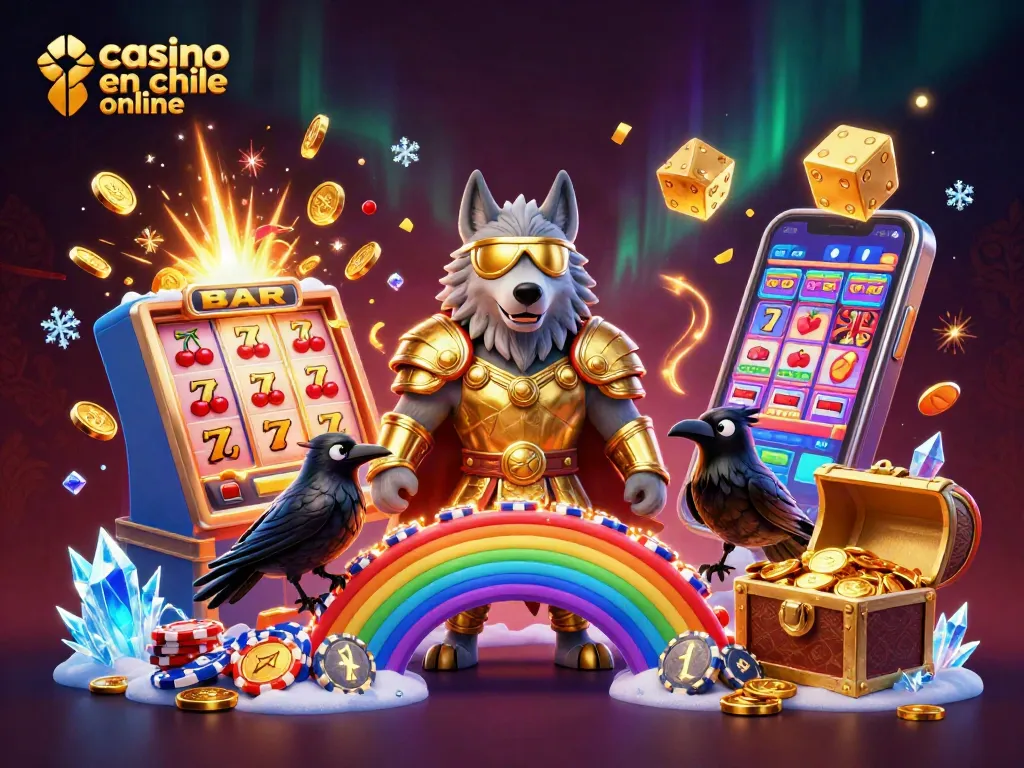 Gana en el casino en Chile online con giros ganadores y tragamonedas coloridas.