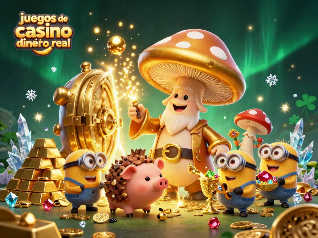 Disfruta juegos de casino dinero real en un entorno lleno de tesoros y magia.